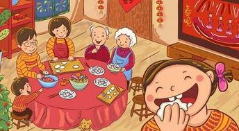 好运旺荒年，乌鸦宝宝带继娘吃肉,乌鸦宝宝与继娘的温馨食缘